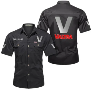 Smart Agriculture Tractor Exclusive Logo Short Sleeved Shirt, Gift For Smart Agriculture Tractor Lovers CAR444 - Black