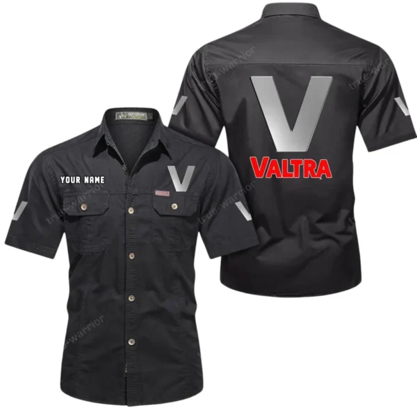 Smart Agriculture Tractor Exclusive Logo Short Sleeved Shirt, Gift For Smart Agriculture Tractor Lovers CAR444 - Black