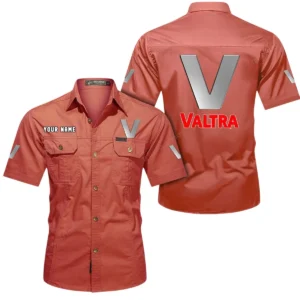 Advanced Tractor Exclusive Logo Short Sleeved Shirt, Gift For Advanced Tractor Lovers CAR444 - Red