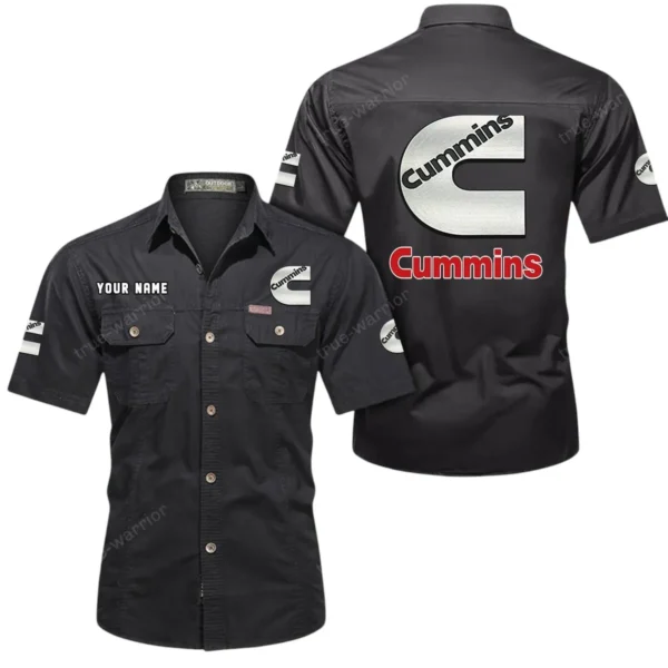 Titan Power Systems Exclusive Logo Short Sleeved Shirt, Gift For Titan Power Systems Enthusiasts CAR444 - Black