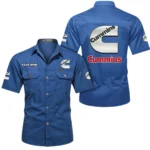 ProForce Diesel Exclusive Logo Short Sleeved Shirt, Gift For ProForce Diesel Enthusiasts CAR444 - Cowboy Blue