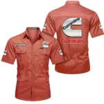 MightyFuel Engines Exclusive Logo Short Sleeved Shirt, Gift For MightyFuel Engines Enthusiasts CAR444 - Red