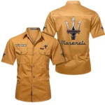 Sports Auto  Exclusive Logo Short Sleeved Shirt, Gift For Sports Auto  Lovers CAR444 - Turmeric