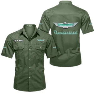 Classic Cruiser Exclusive Logo Short Sleeved Shirt, Gift For Classic Cruiser Lovers CAR444 - Army Green