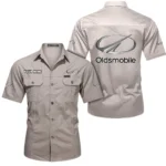 Grand Touring Car Exclusive Logo Short Sleeved Shirt, Gift For Grand Touring Car Lovers CAR444 - Beige