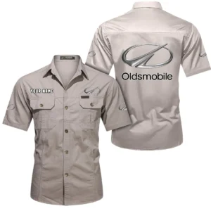 Grand Touring Car Exclusive Logo Short Sleeved Shirt, Gift For Grand Touring Car Lovers CAR444 - Beige