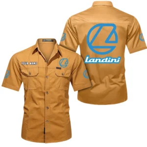 Reliable Farmstead Tractor Exclusive Logo Short Sleeved Shirt, Gift For Reliable Farmstead Tractor Enthusiasts CAR444 - Turmeric
