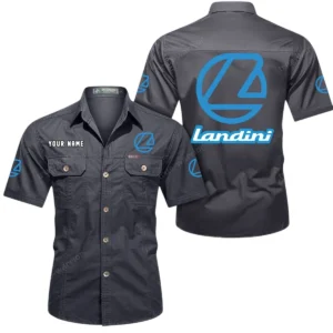 All-Purpose Work Tractor Exclusive Logo Short Sleeved Shirt, Gift For All-Purpose Work Tractor Enthusiasts CAR444 - Gray