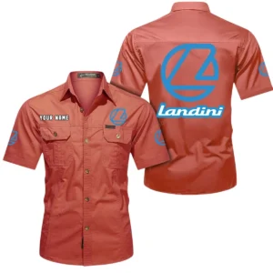 Harvest Ready Tractor Exclusive Logo Short Sleeved Shirt, Gift For Harvest Ready Tractor Enthusiasts CAR444 - Red