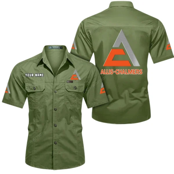 Field Tractor Exclusive Logo Short Sleeved Shirt, Gift For Field Tractor Lovers CAR444 - Fruit Green