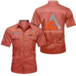 Rural Work Tractor Exclusive Logo Short Sleeved Shirt, Gift For Rural Work Tractor Lovers CAR444 - Red