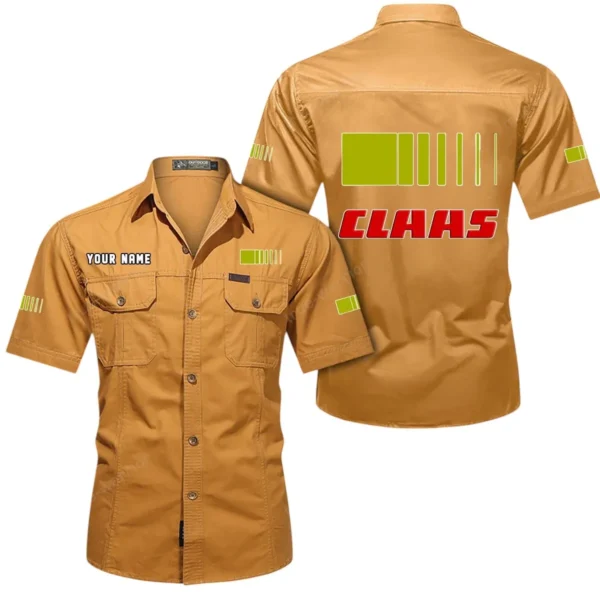 Advanced Crop Harvester Exclusive Logo Short Sleeved Shirt, Gift For Advanced Crop Harvester Lovers CAR444 - Turmeric
