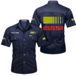 Field Work Expert Exclusive Logo Short Sleeved Shirt, Gift For Field Work Expert Enthusiasts CAR444 - Dark Blue