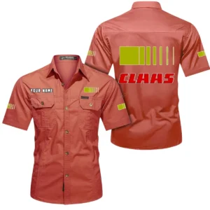 Farm Power Tool Exclusive Logo Short Sleeved Shirt, Gift For Farm Power Tool Lovers CAR444 - Red
