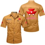 Growmax Equipment Exclusive Logo Short Sleeved Shirt, Gift For Growmax Equipment Enthusiasts CAR444 - Turmeric