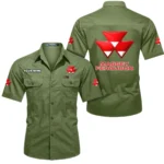 Powergrow Machines Exclusive Logo Short Sleeved Shirt, Gift For Powergrow Machines Enthusiasts CAR444 - Fruit Green