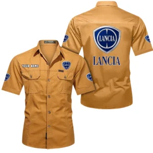 Prestigio Motors Exclusive Logo Short Sleeved Shirt, Gift For Prestigio Motors Lovers CAR444 - Turmeric