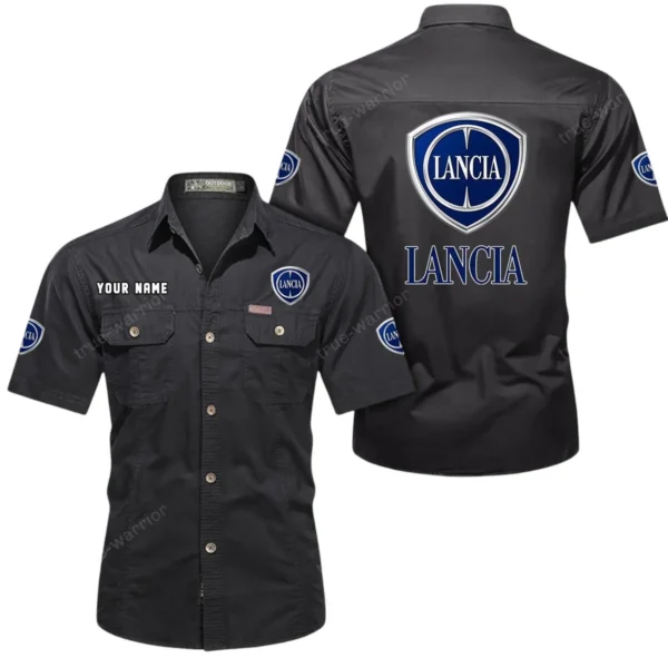 Veloce Motors Exclusive Logo Short Sleeved Shirt, Gift For Veloce Motors Enthusiasts CAR444 - Black