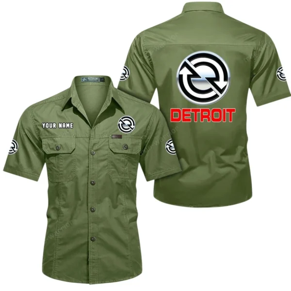 HeavyDuty Diesel Exclusive Logo Short Sleeved Shirt, Gift For HeavyDuty Diesel Lovers CAR444 - Fruit Green