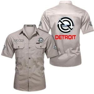 EnduraTorque Motors Exclusive Logo Short Sleeved Shirt, Gift For EnduraTorque Motors Enthusiasts CAR444 - Beige