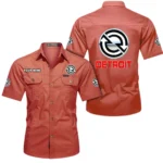 MegaDrive Diesel Exclusive Logo Short Sleeved Shirt, Gift For MegaDrive Diesel Enthusiasts CAR444 - Red
