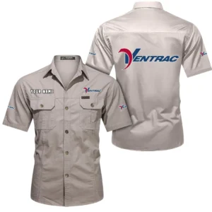 Versatile Field Rider Exclusive Logo Short Sleeved Shirt, Gift For Versatile Field Rider Lovers CAR444 - Beige