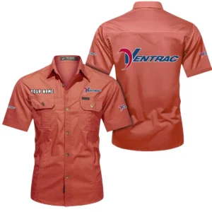 AgriFlex Tractor Exclusive Logo Short Sleeved Shirt, Gift For AgriFlex Tractor Lovers CAR444 - Red