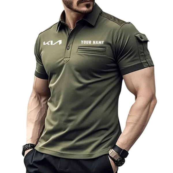 Affordable Auto  Exclusive Logo Pocket Polo Shirt, Gift For Affordable Auto  Enthusiasts CAR445 - Green