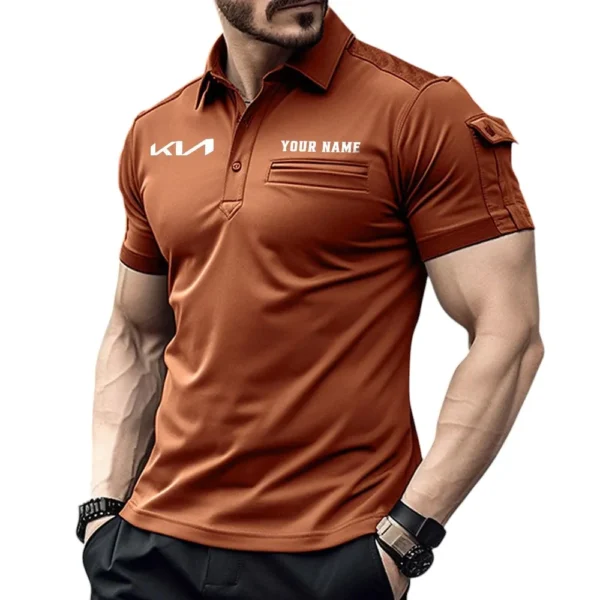 Passenger Ride  Exclusive Logo Pocket Polo Shirt, Gift For Passenger Ride  Lovers CAR445 - Orange