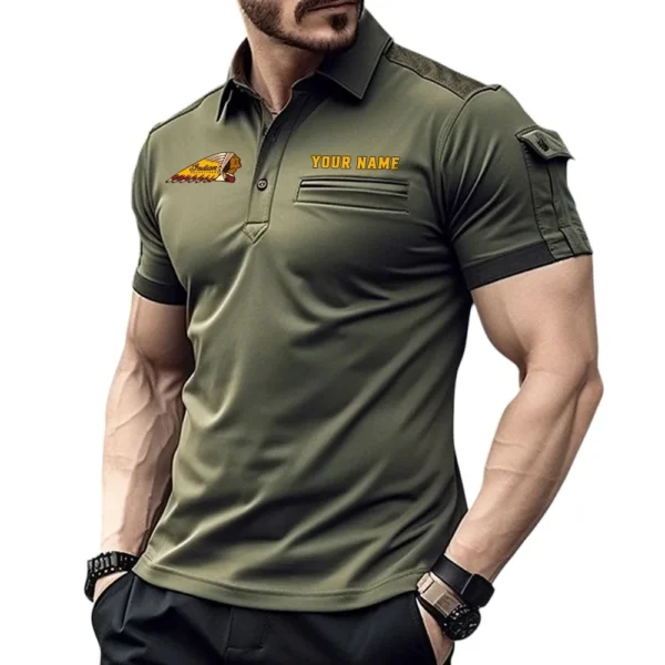 Road Bike Exclusive Logo Pocket Polo Shirt, Gift For Road Bike Enthusiasts CAR445 - Green