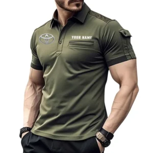 Racing-Inspired Vehicle Exclusive Logo Pocket Polo Shirt, Gift For Racing-Inspired Vehicle Lovers CAR445 - Green