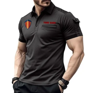 High-Performance Supercar  Exclusive Logo Pocket Polo Shirt, Gift For High-Performance Supercar  Lovers CAR445 - Black