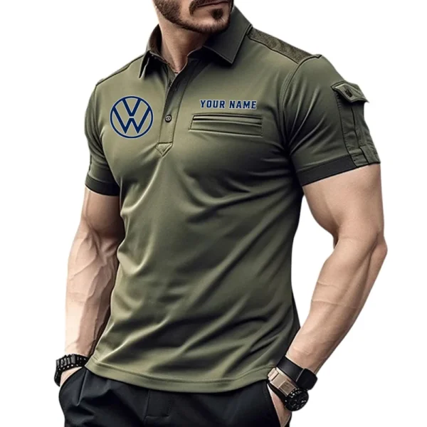 Passenger Vehicle Exclusive Logo Pocket Polo Shirt, Gift For Passenger Vehicle Enthusiasts CAR445 - Green