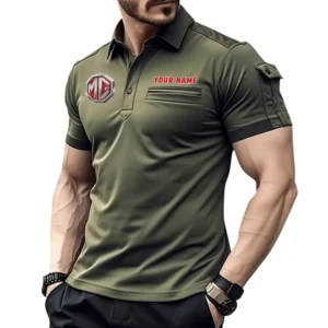 Historic Automobile Exclusive Logo Pocket Polo Shirt, Gift For Historic Automobile Enthusiasts CAR445 - Green