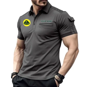 Precision Handling Car Exclusive Logo Pocket Polo Shirt, Gift For Precision Handling Car Lovers CAR445 - Gray