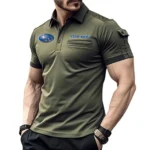 Italian Driving Experience Exclusive Logo Pocket Polo Shirt, Gift For Italian Driving Experience Lovers CAR445 - Green