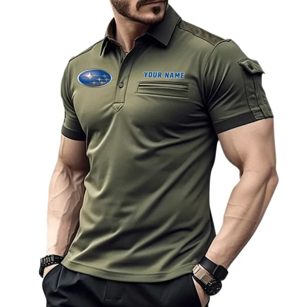 Italian Driving Experience Exclusive Logo Pocket Polo Shirt, Gift For Italian Driving Experience Lovers CAR445 - Green
