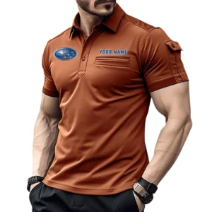 Classic Sport Coupe Exclusive Logo Pocket Polo Shirt, Gift For Classic Sport Coupe Lovers CAR445 - Orange