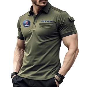 Turbocharged Hatchback Exclusive Logo Pocket Polo Shirt, Gift For Turbocharged Hatchback Enthusiasts CAR445 - Green