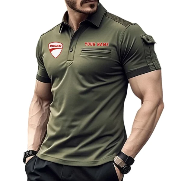 Performance Two-Wheeler Exclusive Logo Pocket Polo Shirt, Gift For Performance Two-Wheeler Enthusiasts CAR445 - Green