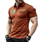 European Family Car  Exclusive Logo Pocket Polo Shirt, Gift For European Family Car  Lovers CAR445 - Orange