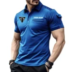 Adventure Nomad  Exclusive Logo Pocket Polo Shirt, Gift For Adventure Nomad  Lovers CAR445 - Blue