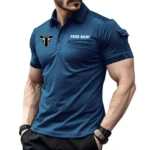 Legendary Two-Wheeler  Exclusive Logo Pocket Polo Shirt, Gift For Legendary Two-Wheeler  Lovers CAR445 - Navy Blue