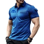 Classic Car Performance Exclusive Logo Pocket Polo Shirt, Gift For Classic Car Performance Lovers CAR445 - Blue