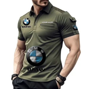 Gran Turismo Vehicle Exclusive Logo Pocket Polo Shirt, Gift For Gran Turismo Vehicle Enthusiasts CAR450 - Green