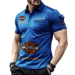 Urban Luxury Auto Exclusive Logo Pocket Polo Shirt, Gift For Urban Luxury Auto Enthusiasts CAR450 - Blue