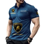 Supercar Exclusive Logo Pocket Polo Shirt, Gift For Supercar Lovers CAR450 - Navy Blue