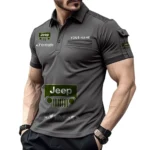 Premium Road Vehicle Exclusive Logo Pocket Polo Shirt, Gift For Premium Road Vehicle Enthusiasts CAR450 - Gray