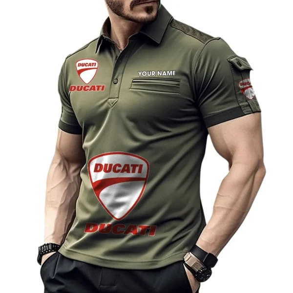 Outdoor Adventure Vehicle Exclusive Logo Pocket Polo Shirt, Gift For Outdoor Adventure Vehicle Enthusiasts CAR450 - Green