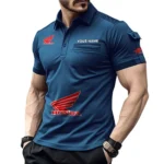 European Luxury Auto Exclusive Logo Pocket Polo Shirt, Gift For European Luxury Auto Enthusiasts CAR450 - Navy Blue
